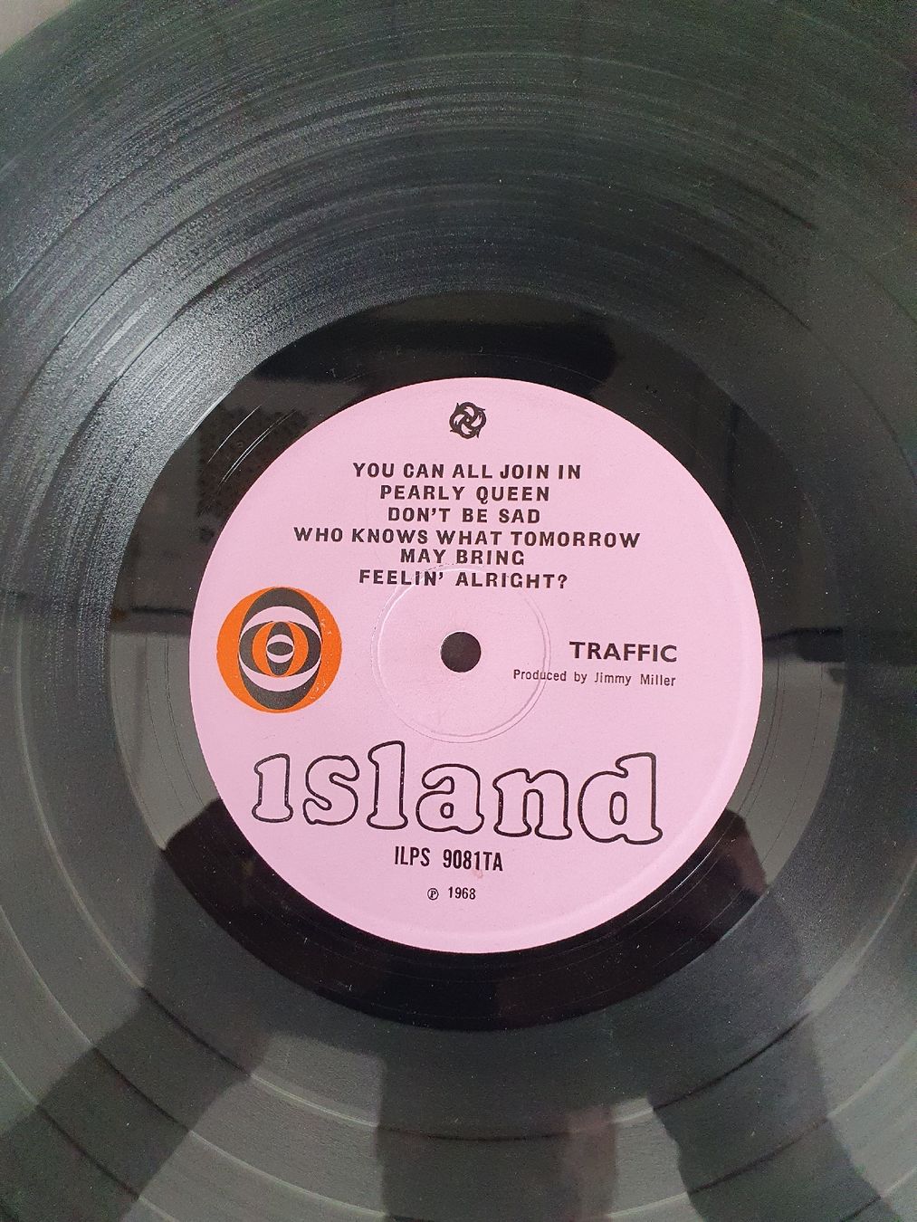 Dischi in vinile: LP Traffic ILPS 9081 T von 1968  – Usato da WUERENLOS venduto da Eeric 5
