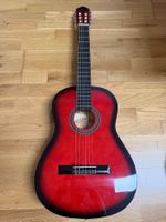 MSA c24, 4/4 Konzertgitarre rot, schattiert