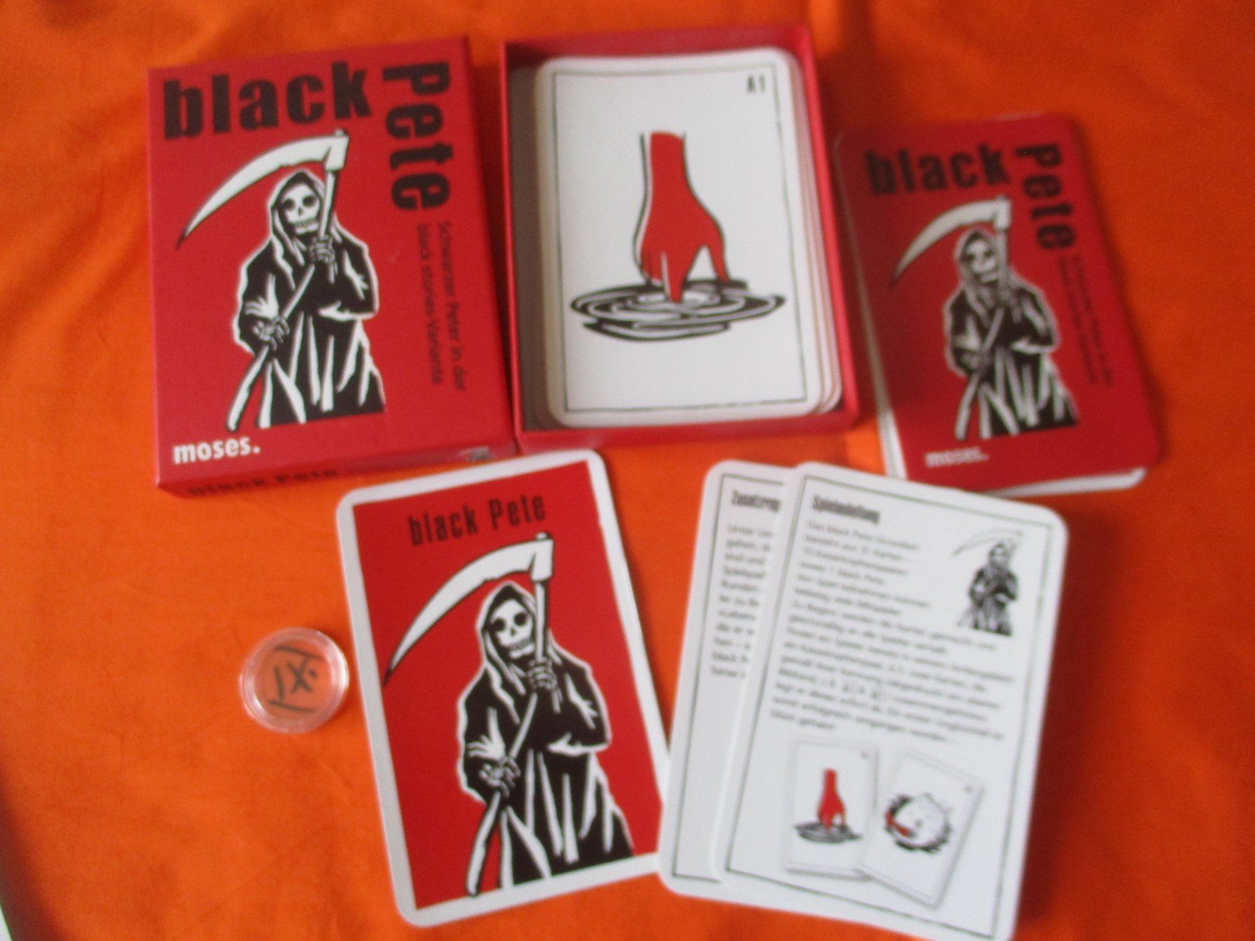 Jeux: Schwarzer Peter, Black Stories Variante – D'occasion à Birsfelden par alles-muss-raus