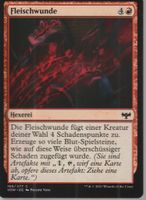 TCG Magic The Gathering MTG De VOW 166 Fleischwunde