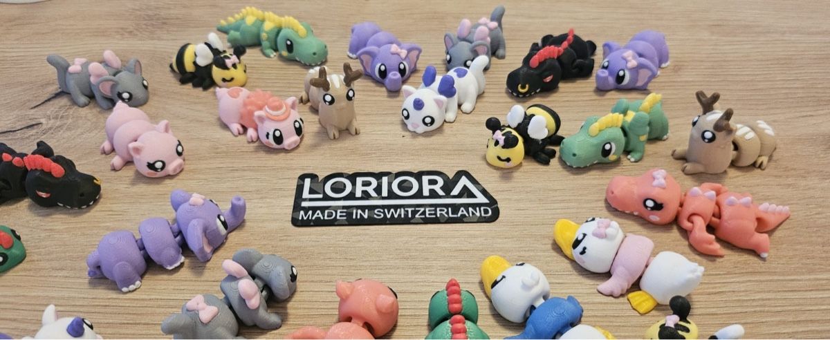 Giocattoli: Loriora Tierfiguren, 3D Druck, neu! – Nuovo e nell'imballaggio originale da Meggen venduto da Atw_22_E 2