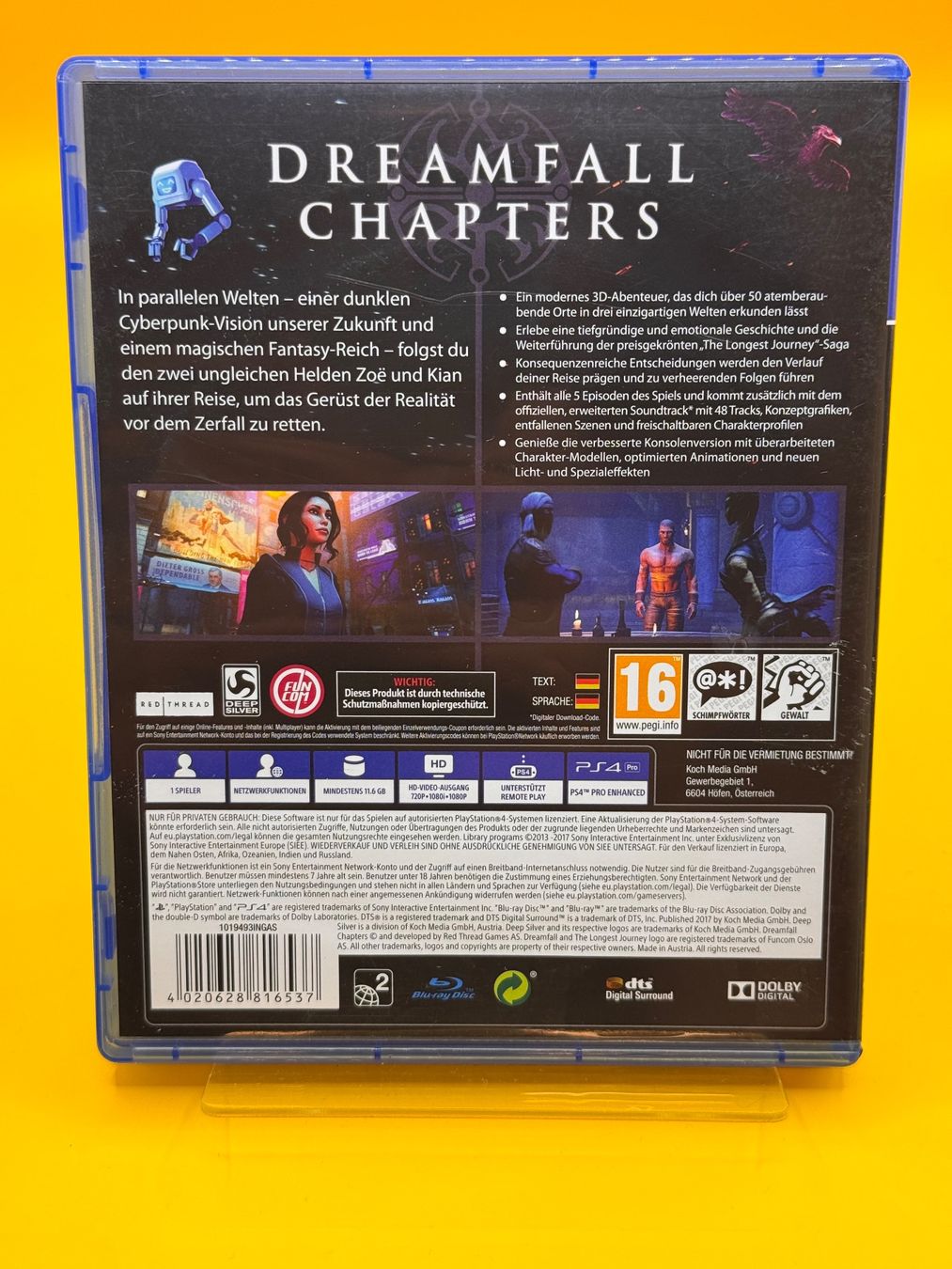 Sony Giochi: PS4 Dreamfall Chapters Spiel PS4 – Usato da Oberwil b. Zug venduto da silver2024 1