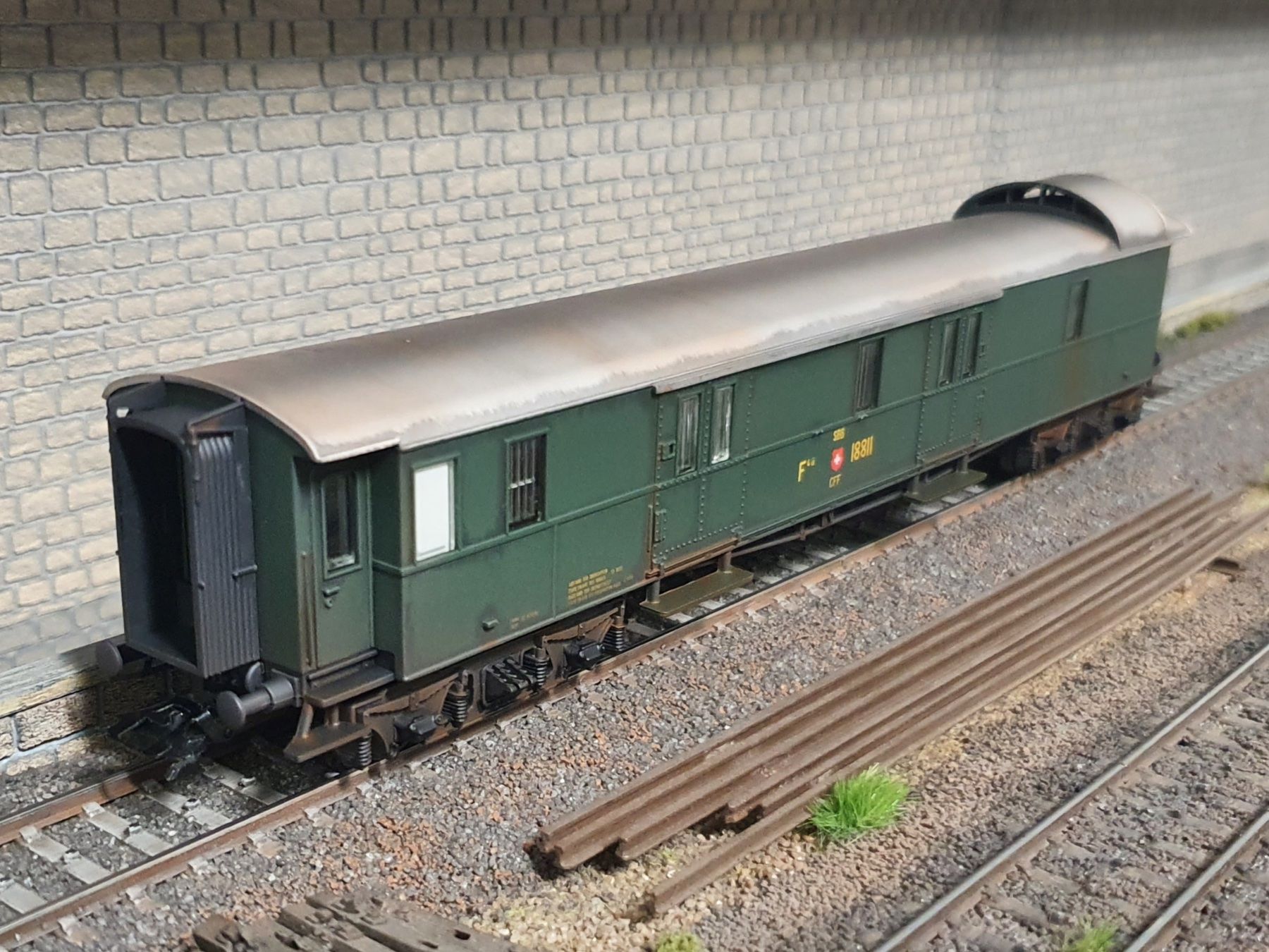 Märklin Modellini di ferrovie: WAGON POSTAL SBB CFF, MARKLIN + PATINE – Usato da Loveresse venduto da FIFILOULOU 3