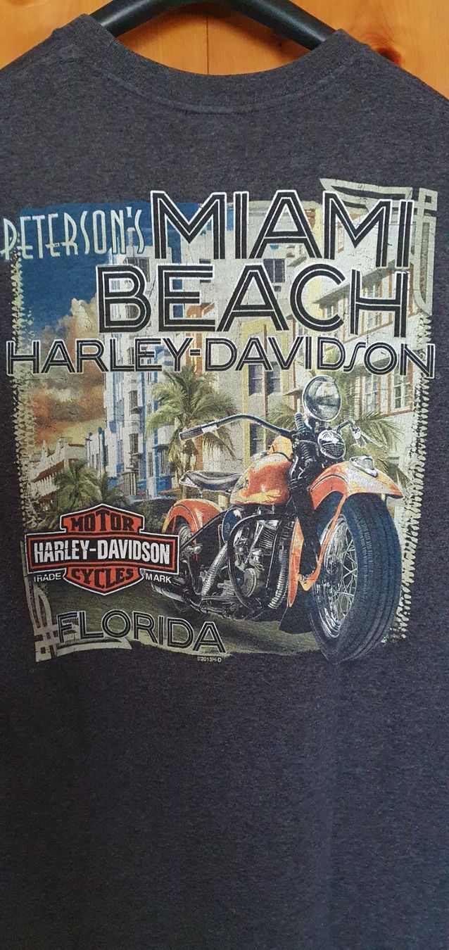 Harley-Davidson T-shirt: Harley-Davidson / Miami Beach T'Shirt; Gr. M – Usato da Rothenburg venduto da Bleonhard 3