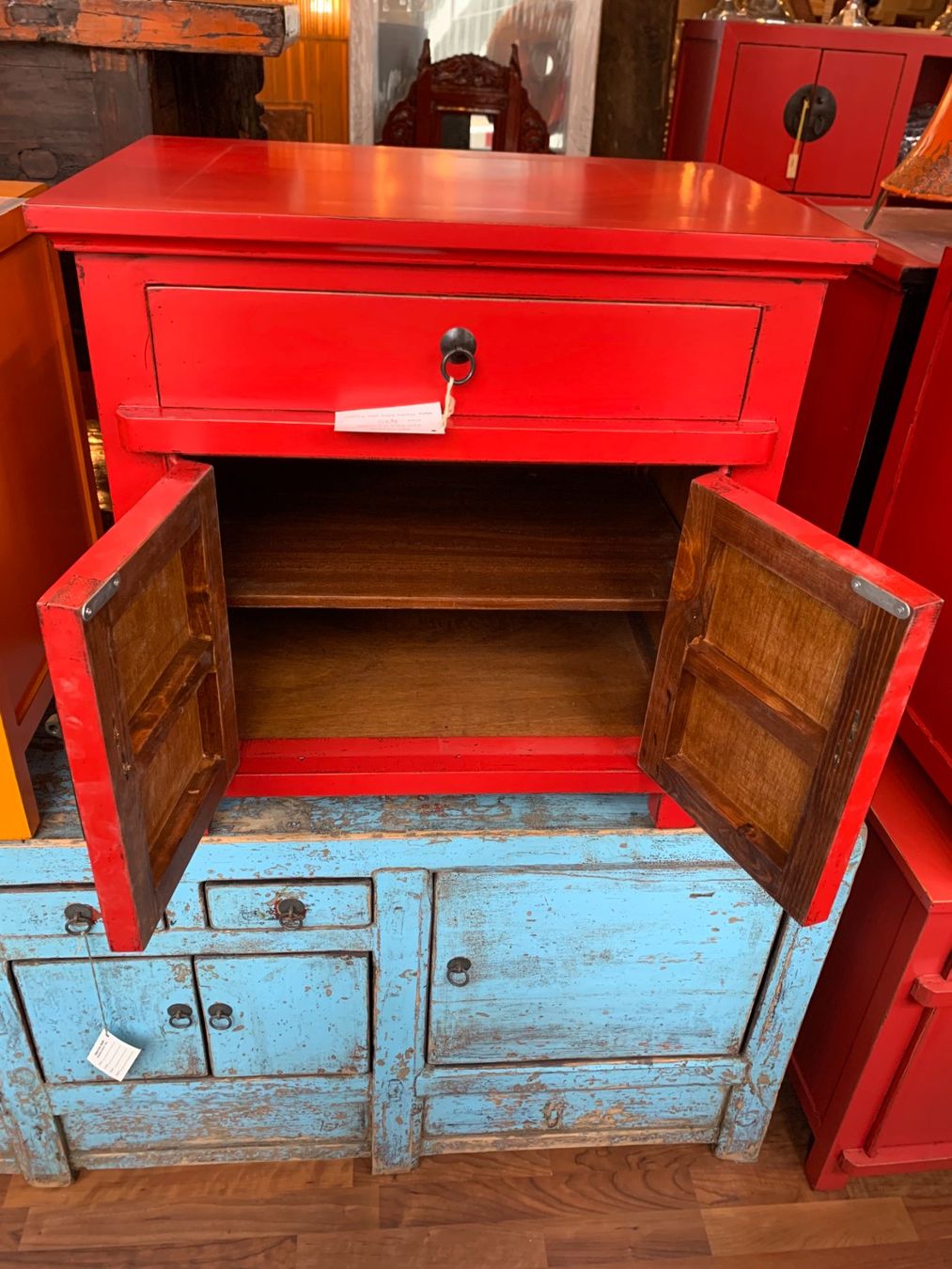Cassettiere: Chinesische Kommode rot | LIQUIDATIONSVERKAUF – Nuovo (secondo la descrizione) da Luzern venduto da juliam_ 2