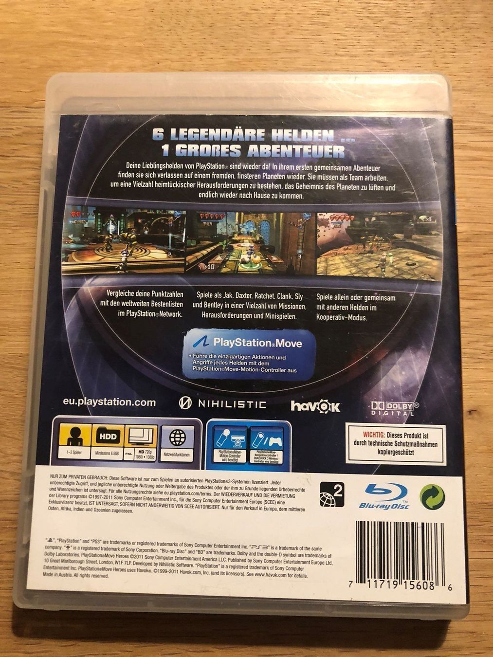 Sony Spiele: PlayStation Move Heros für Ps3 – Gebraucht aus Kestenholz von Inna09 1