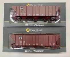 2x Exactrail Platinum ATSF Covered Hoppers 