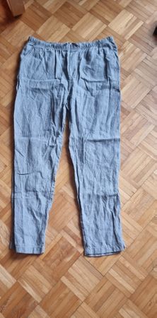 Pantalon d'été Mango gris, taille 38, parfait état 👍