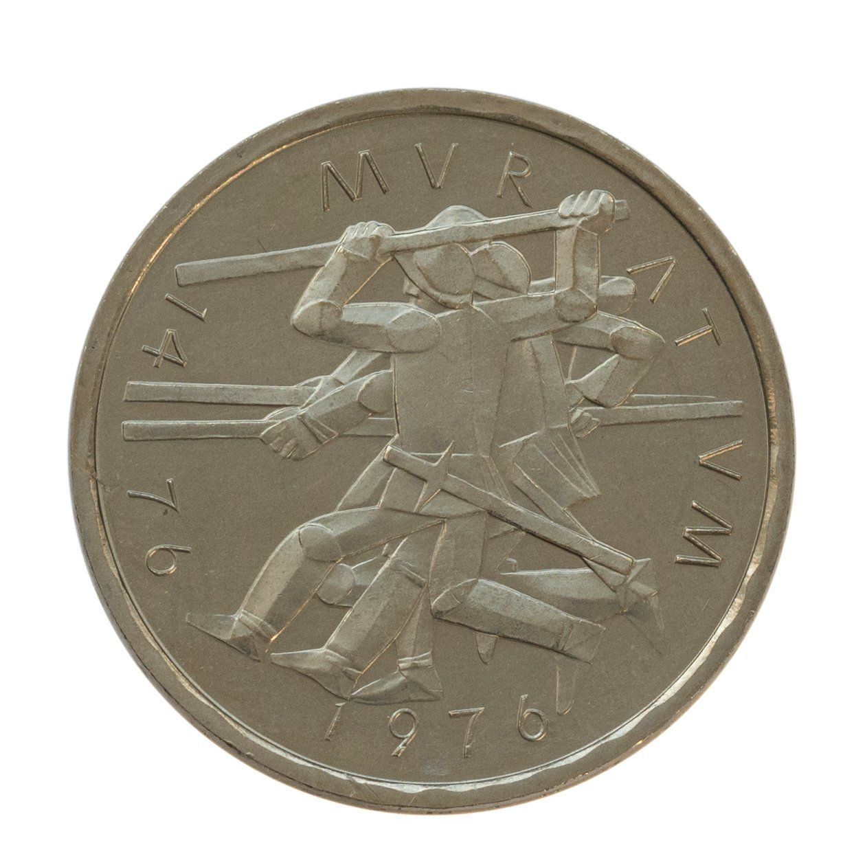 Tutti le monete: 5 Franken 1976 Murten – Usato da Rotkreuz venduto da Swiss-Coins 1