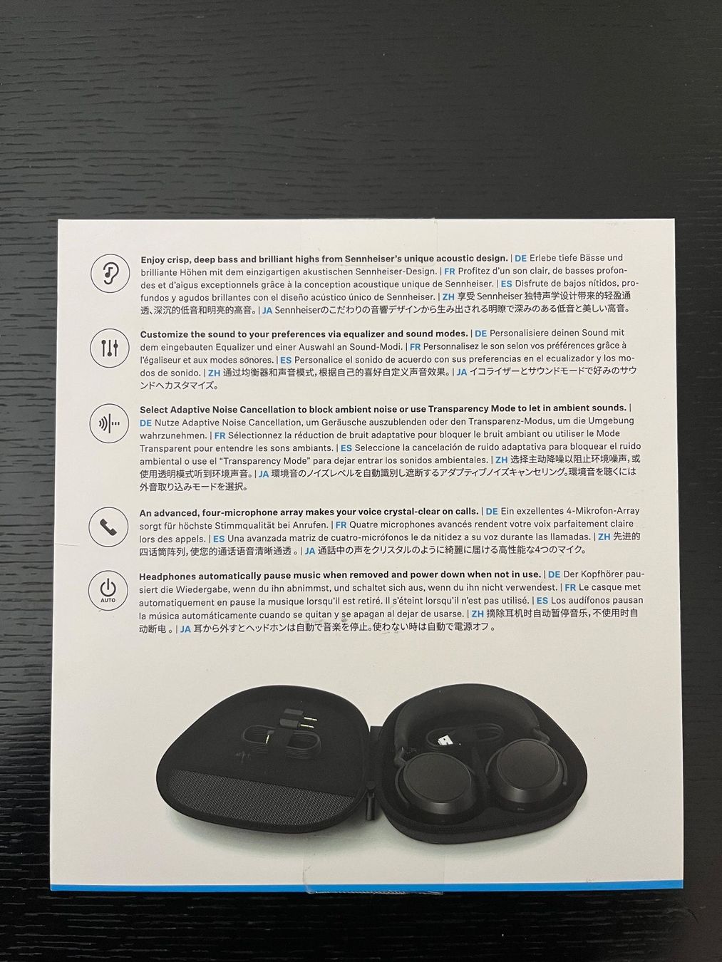 Sennheiser Cuffie: Neu: Sennheiser Momentum 4 Wireless – Nuovo e nell'imballaggio originale da Bern venduto da PrettyGood 3