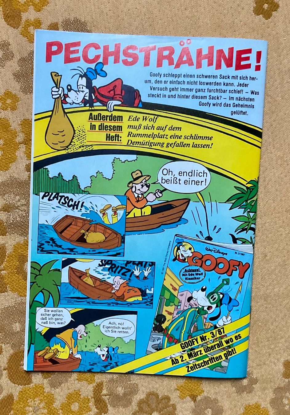 BD: Goofy Heft Nr 2 von 1987 – D'occasion à Endingen par nathan05 9