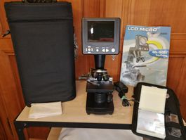 Mikroskop, LCD Micro Bresser 40x-1600x