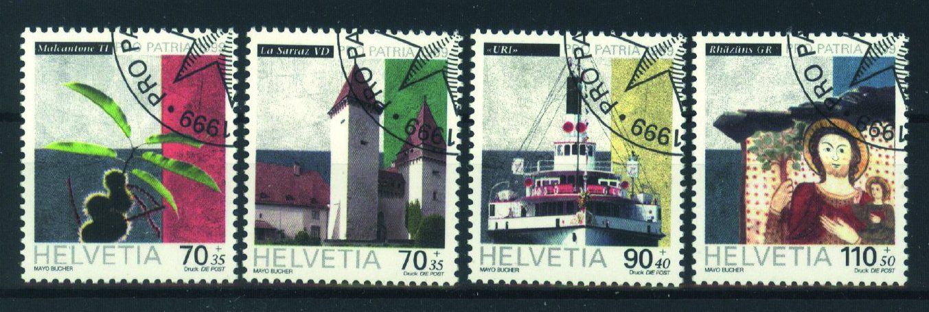Tutti i francobolli: 1999, Pro Patria, ET – Usato da Willisau venduto da Vollstempel