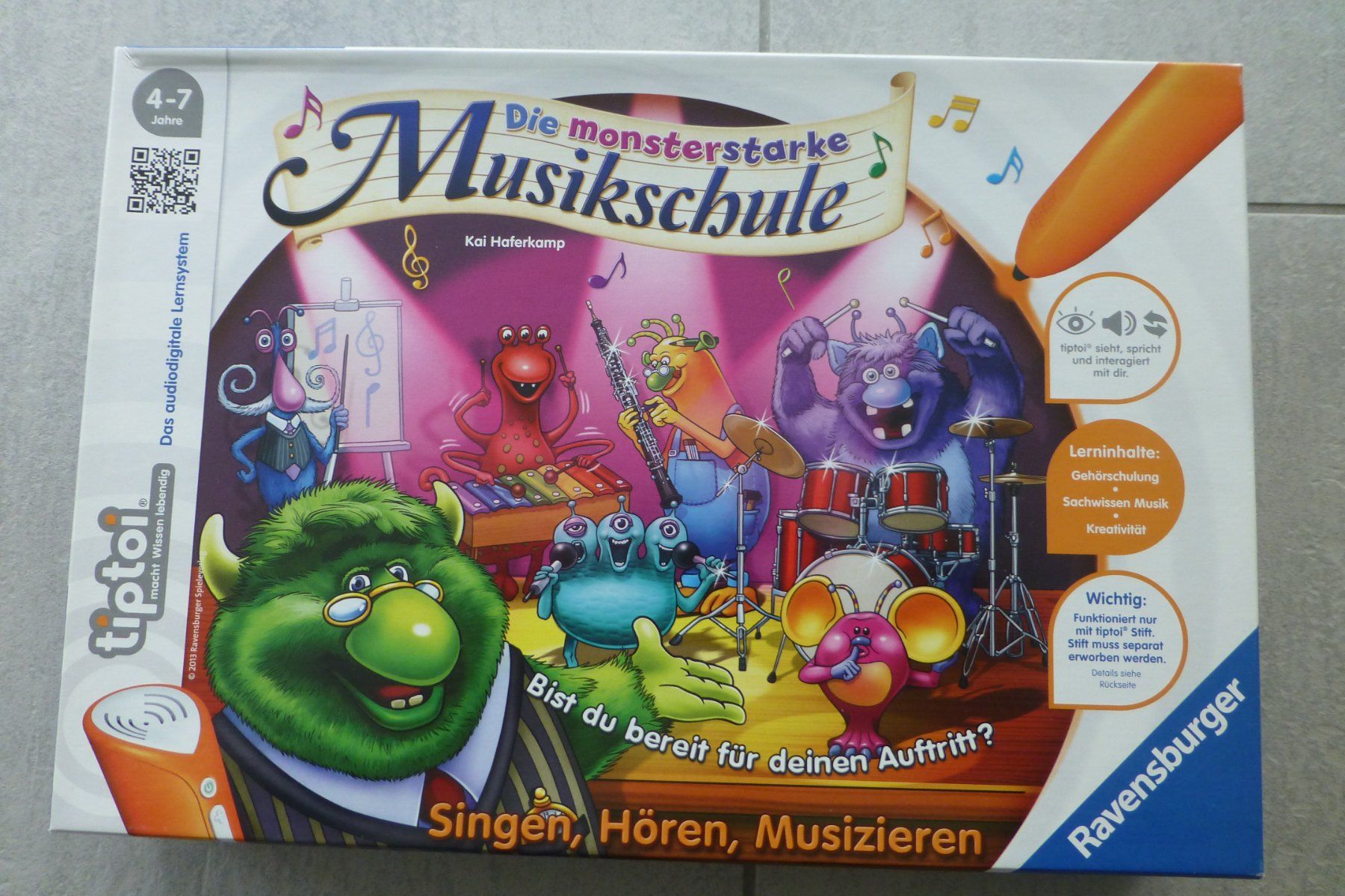 Tiptoi Spiele: TipToi Die Monsterstarke Musikschule – Gebraucht aus Grenchen von Bobatsch