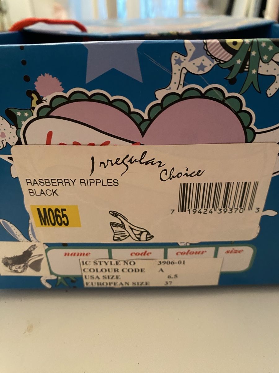 Scarpe da donna: Irregular Choice Rasberry Ripples Pumps Grösse 37 – Usato da Zürich venduto da tos_mht7 2
