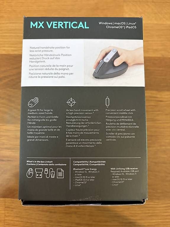 Maus: Souris Logitech MX Vertical – Gebraucht aus Bernex von Fab_1414 3