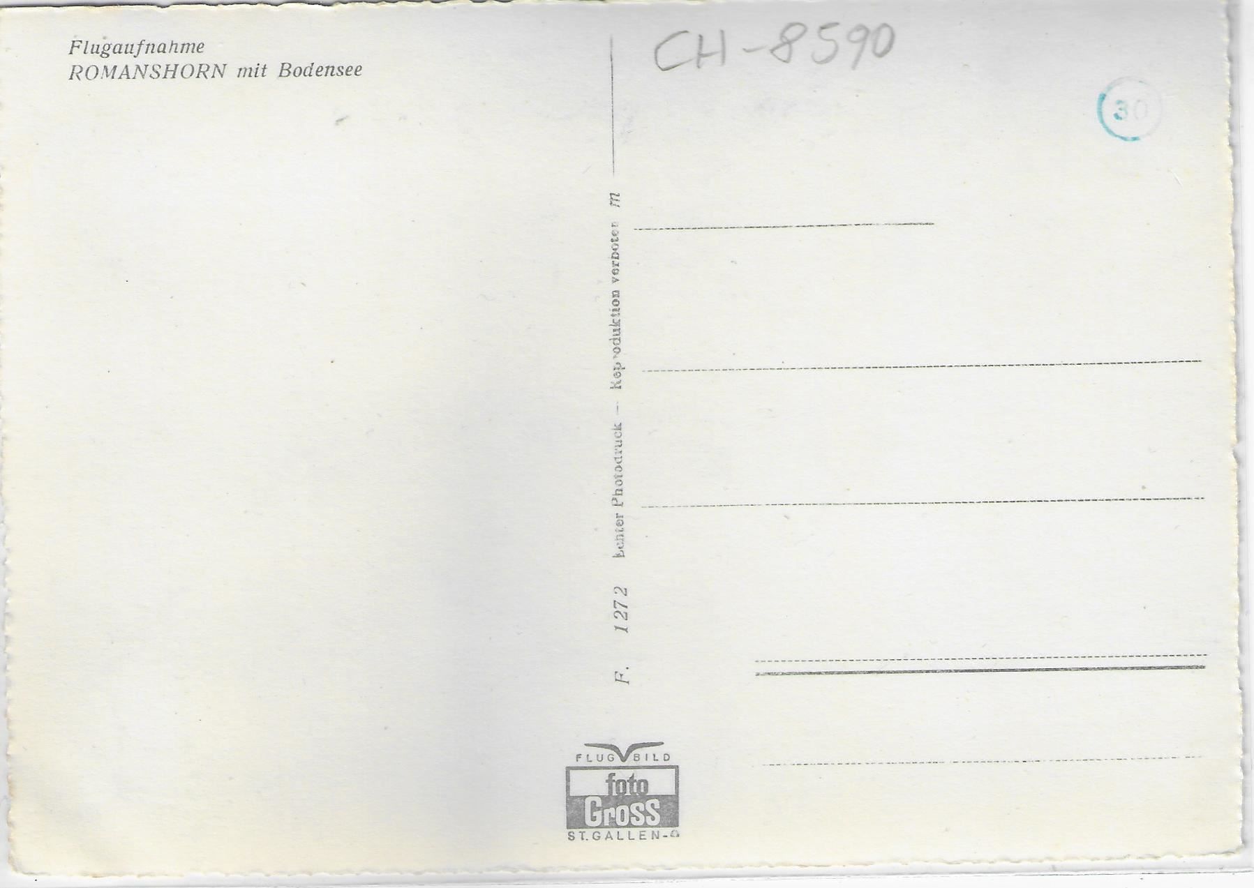 Cartoline postali: Flugaufnahme Romanshorn – Usato da Ettingen venduto da Kartenplanet 1