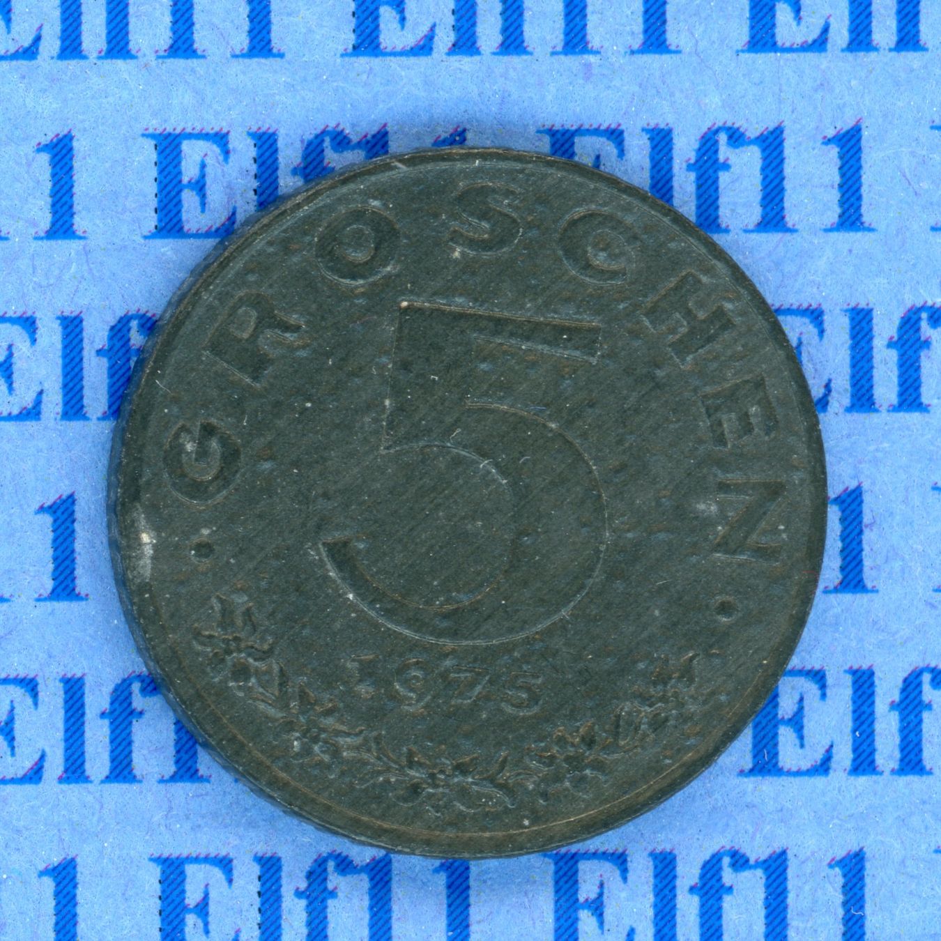 Tutti le monete: ATS___0.05 1975 ss-vz 5 Groschen – Usato da Widnau venduto da Elf11