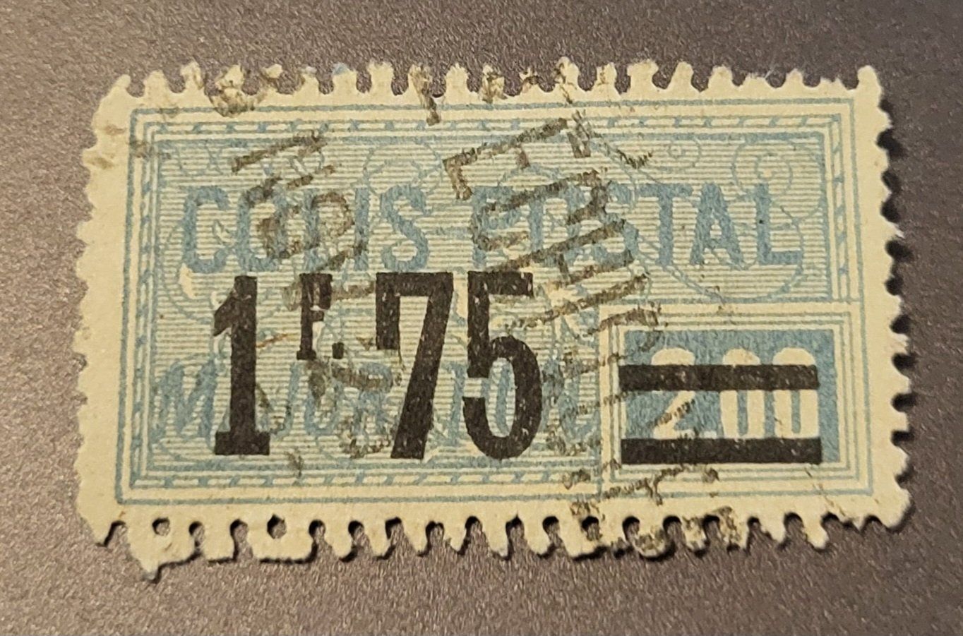 Tutti i francobolli: Frankreich 1926 Postpaket briefmarke – Usato da St Gallen venduto da Stampsalshobby