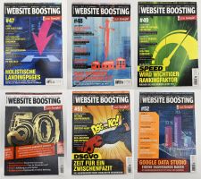 6x Website Boosting Jahrgang 2018 - Heftnummer 47 -52