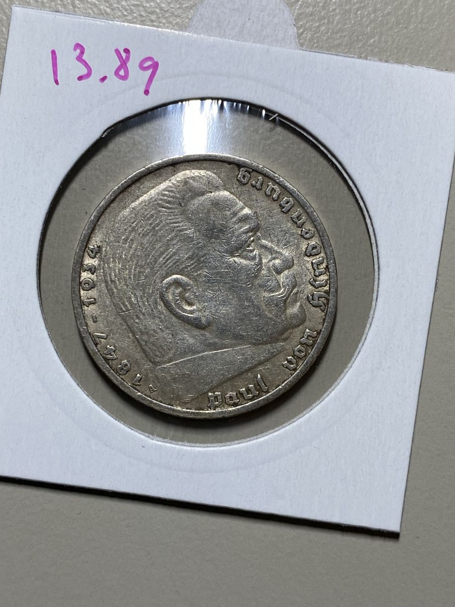 Tutti le monete: Allemagne - 5 Mark - 1936 A - AG – Usato da Payerne venduto da Mike1682 2