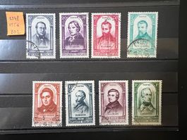 () Série célébrités oblitérés 1948