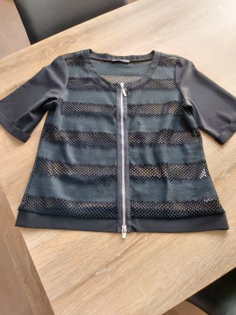 Airfield Bluse/Jacke mit passendem Spaghetti-Top (Set)