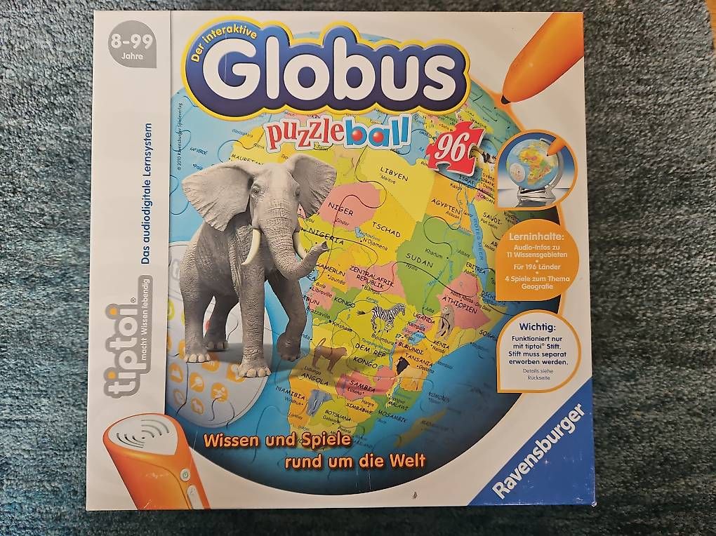 Giochi: Tiptoi Globus Puzzleball – Usato da Gempen venduto da Bakige