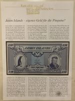 Kuriositäten auf Banknoten