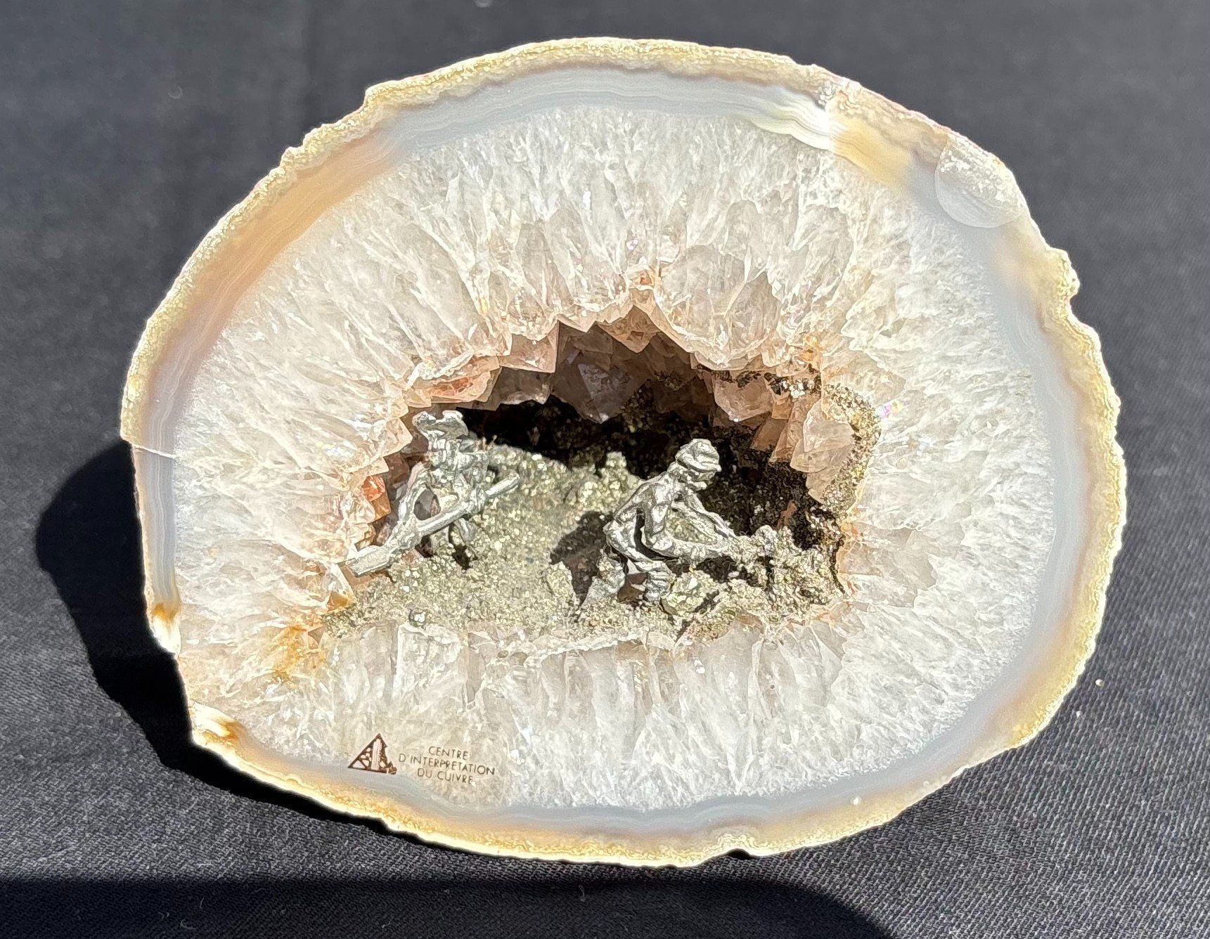 Pietre preziose: Kristall Stein Geode – Nuovo (secondo la descrizione) da Rheinfelden venduto da sabine0101 1