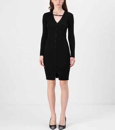 KARL LAGERFELD Strickkleid Gr. S (20132)