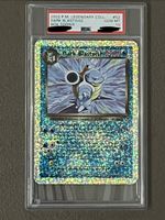 2002 Pokemon Dark Blastoise Legendary Coll. Box Topper PSA10