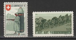 Artillerie Nr. 110/1 + 143/1 *