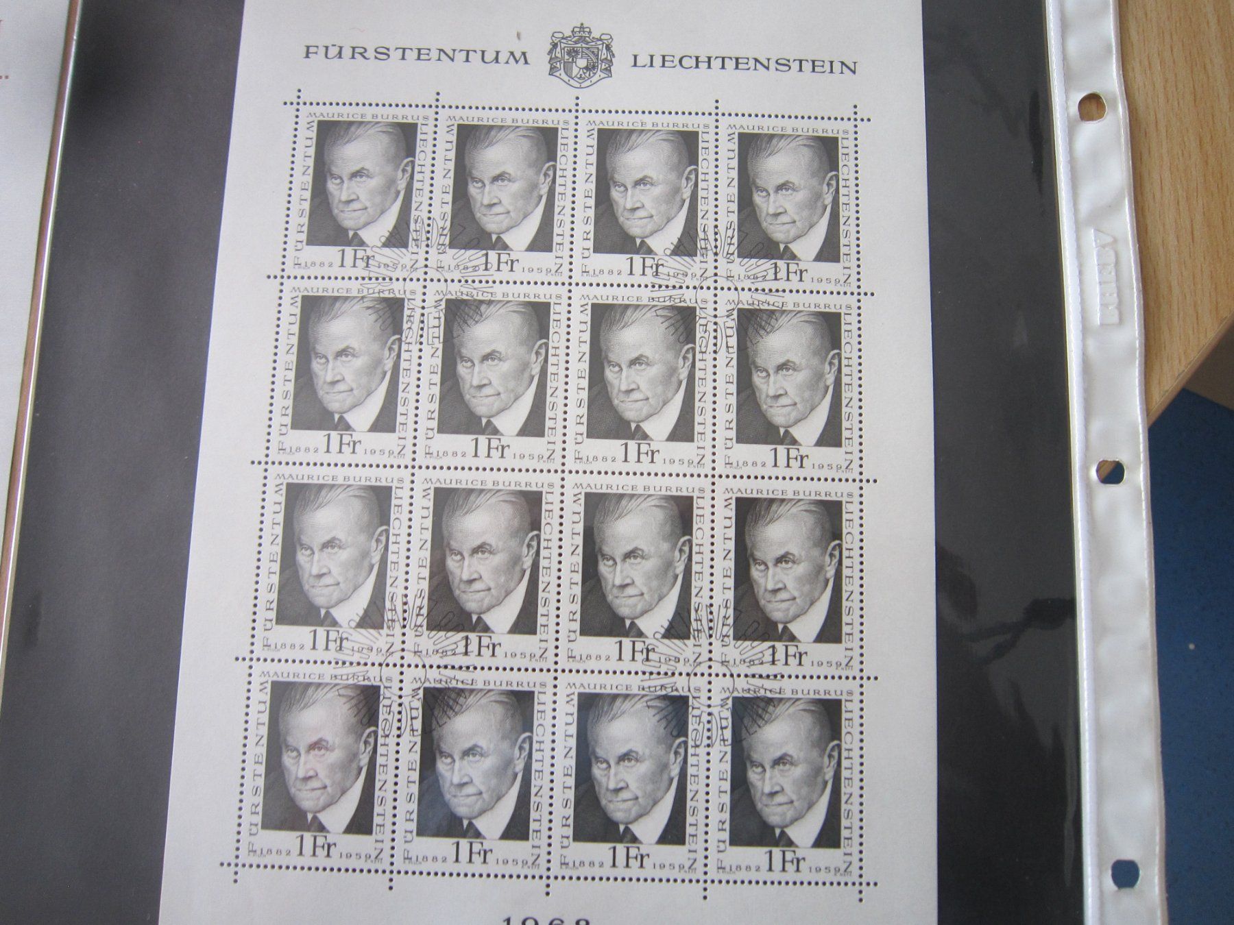 Tutti i francobolli: 1968 BLöcke Lichtenstein – Usato da Giubiasco venduto da sal_9j6w 2