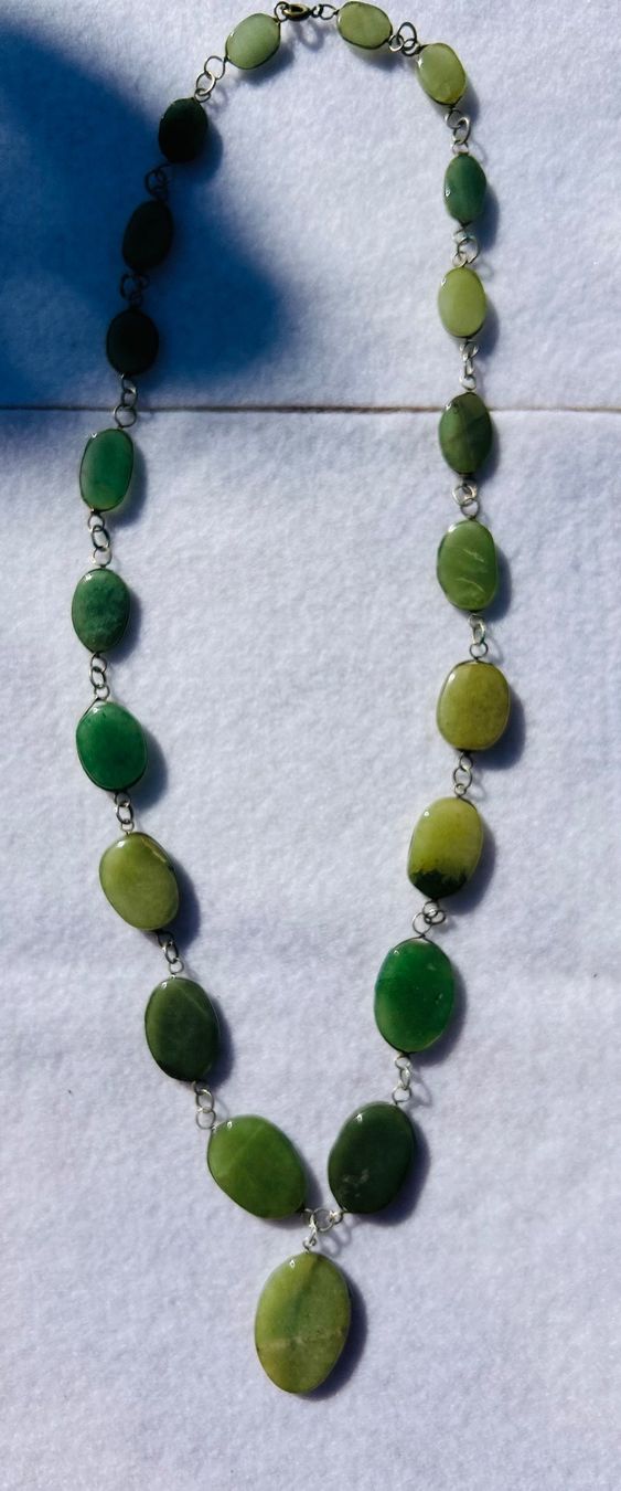 Catenine: Collier en aventurine verte – Usato da Suscévaz venduto da ade_t8x2 1