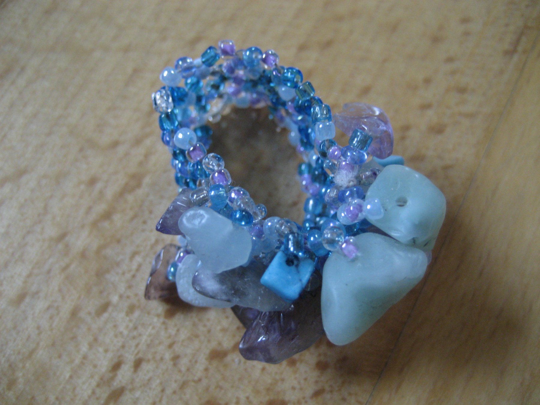 Bracciali & Braccialetti: Armband und Ring, Blautöne – Usato da Unterengstringen venduto da Olifant4 1