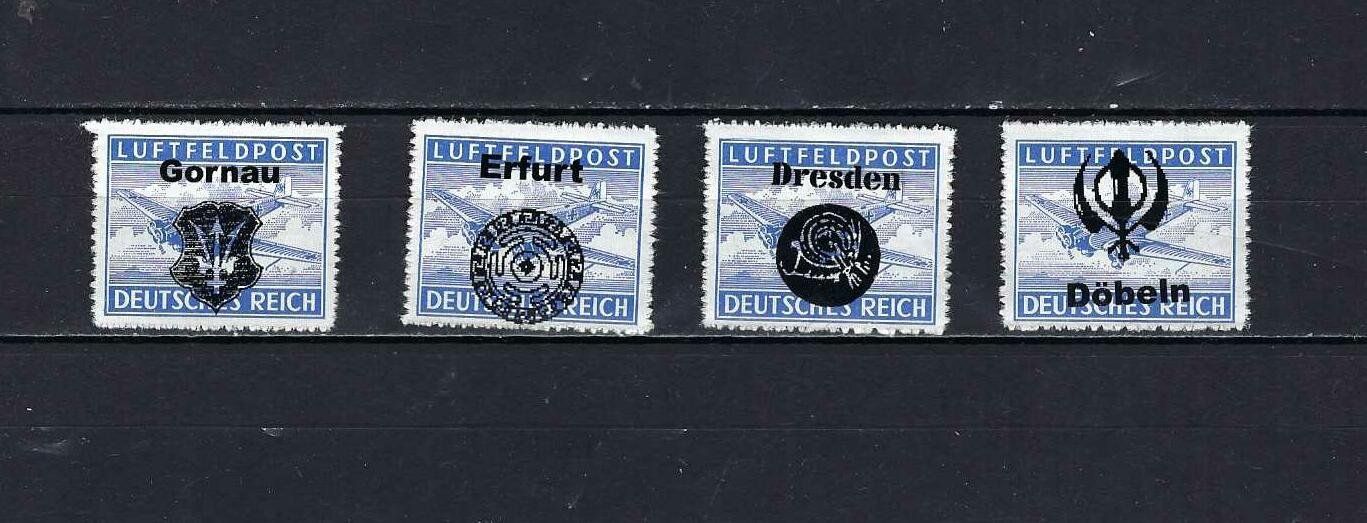 Alle Briefmarken: Luftfeldpost mit Aufdruck ** – Neu und originalverpackt aus Lindau von Rickie123