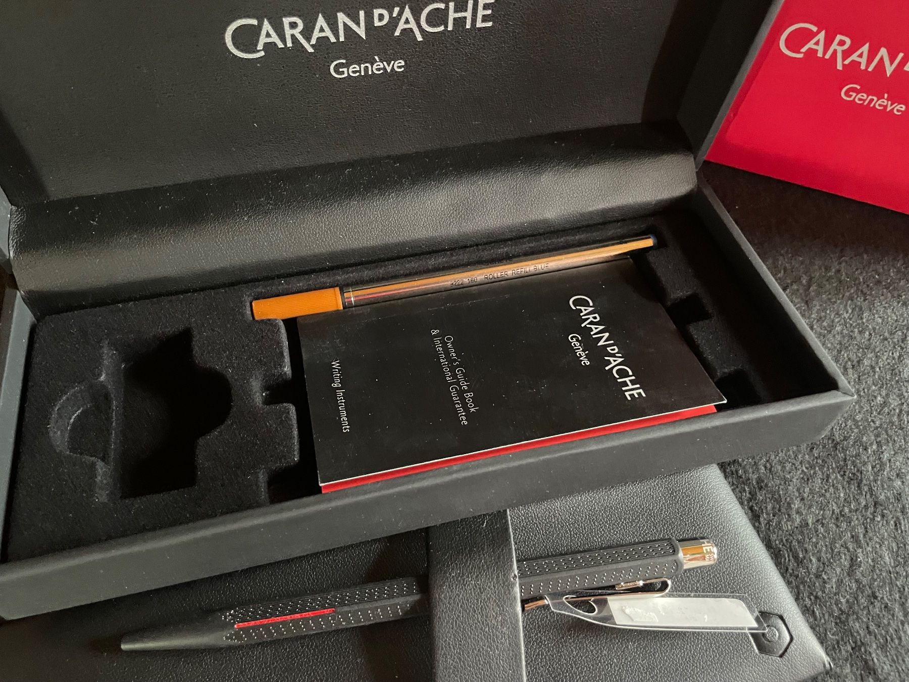 Caran D'Ache Penna & Evidenziatori: Caran D' Ache Ecridor Racing Ballpoint Pen Neu – Usato da Embrach venduto da xenovolcano 3