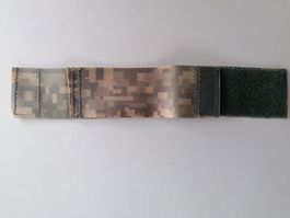 Militär Uhrenarmband, digital Flecktarn, Klettverschl., Neu