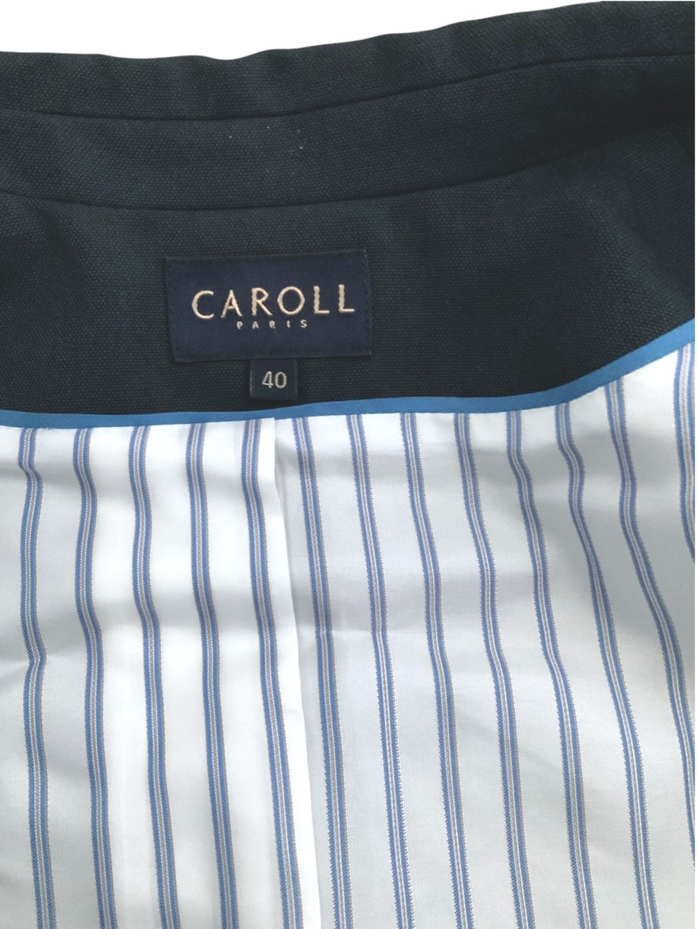 Caroll Giacche: Caroll Blazer Navyblue Gr: 38 EU – Usato da Meilen venduto da MaisonSelect 5