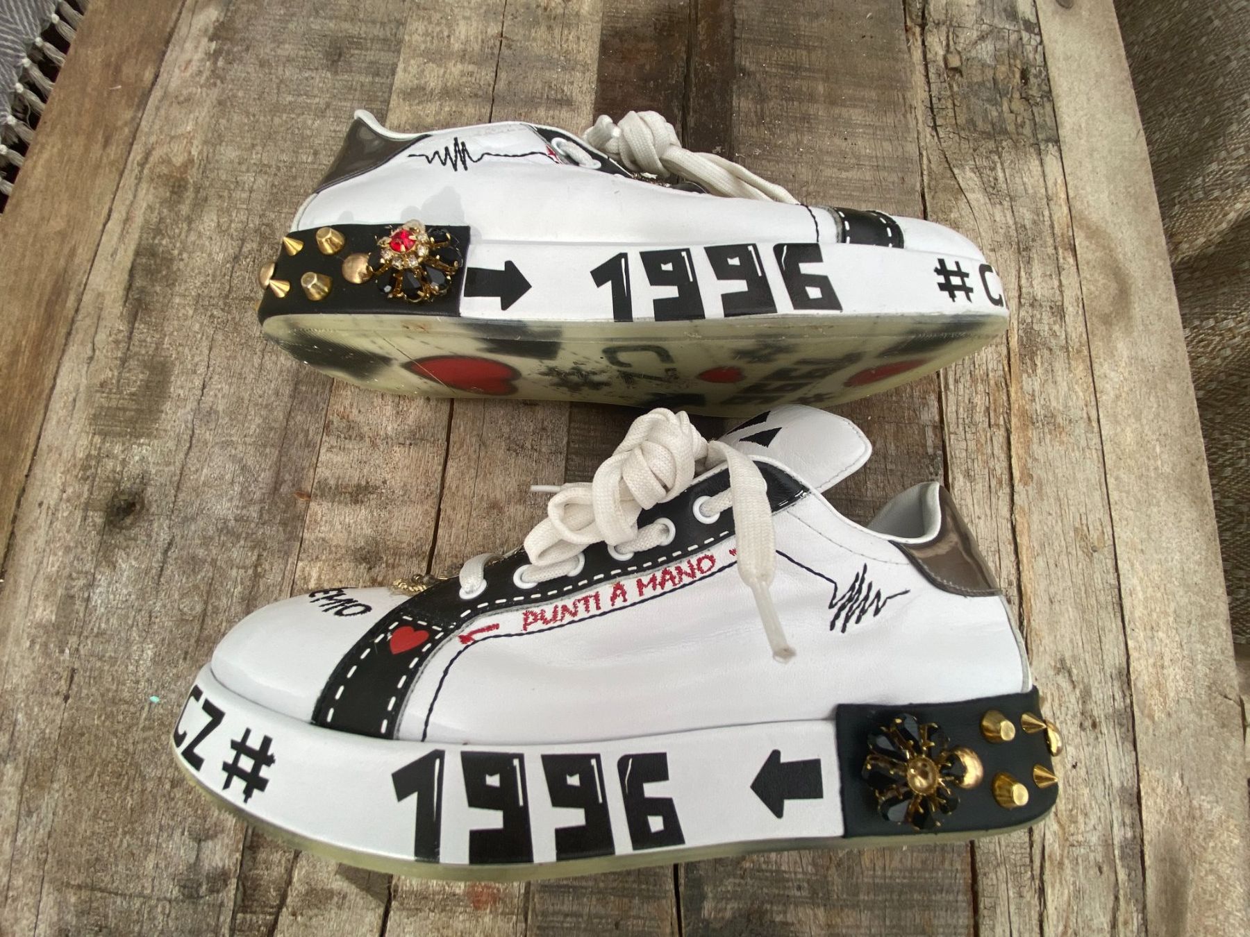 Scarpe da donna: extravagante Sneaker,  Gr. 39 – Usato da Stetten SH venduto da bijoux18 2