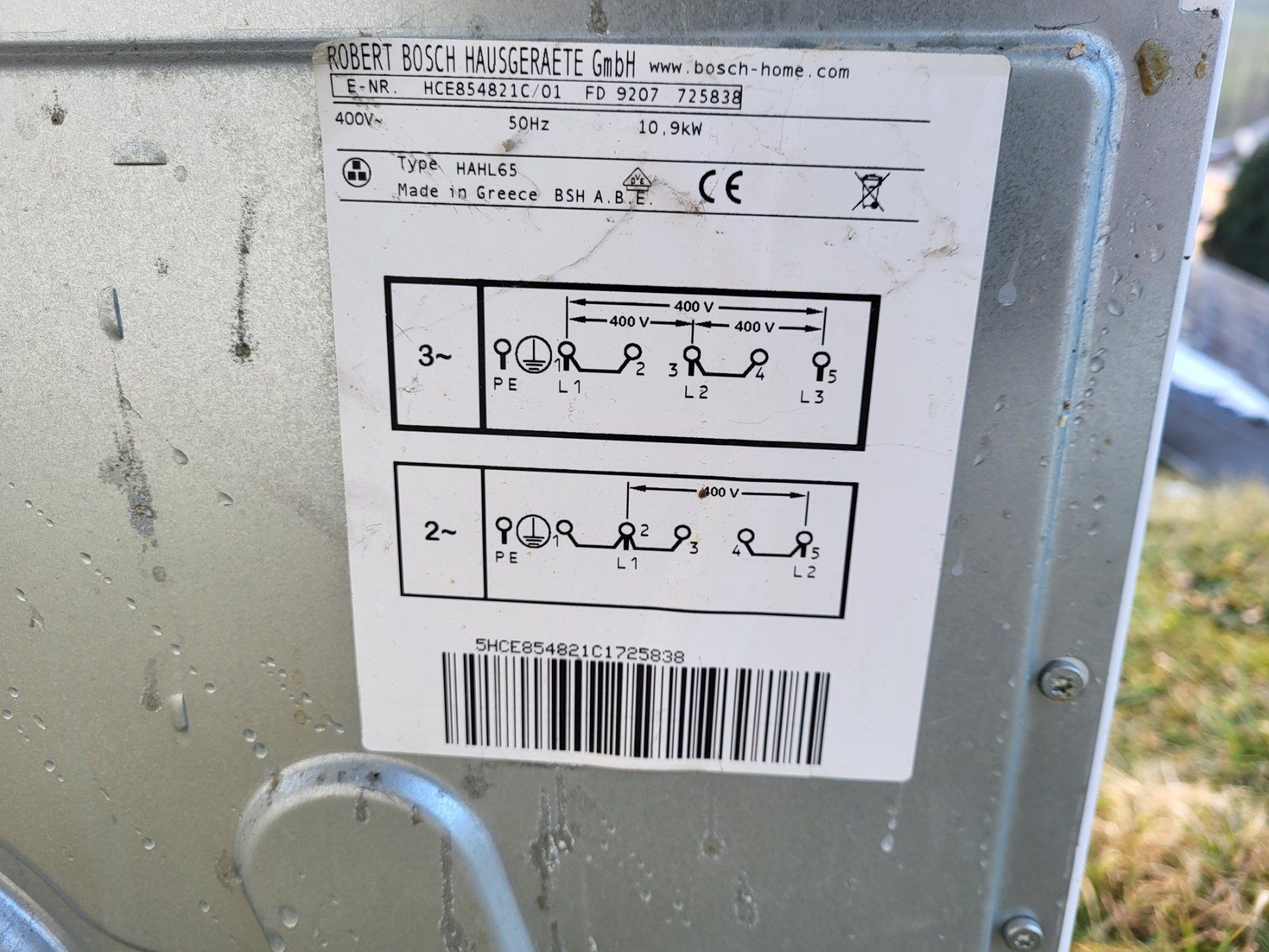 Elettrodomestici da cucina: Elektrokochherd Bosch mit Backofen Herd – Usato da Weissbad venduto da Milan041 3
