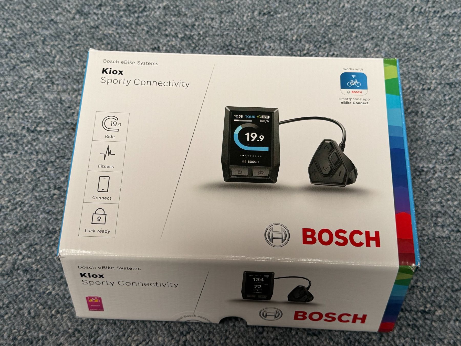 Bosch Ersatzteile: eBike-Computer Bosch  KIOX BUI330, mit Einbausatz – Gebraucht aus Fislisbach von