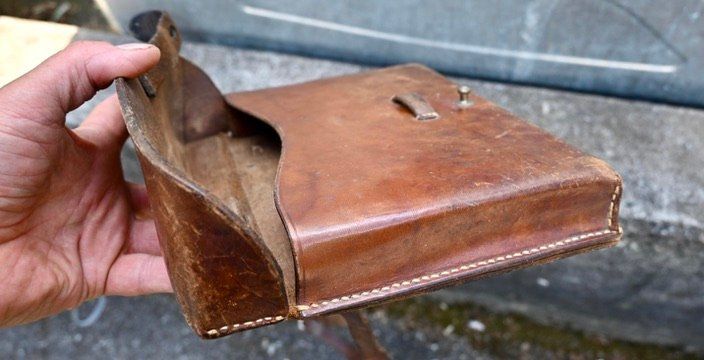 Armée suisse Sacs: alte Leder KARTENTASCHE der Schweizer ARMEE – D'occasion à Pfaffhausen par mono_rec 7