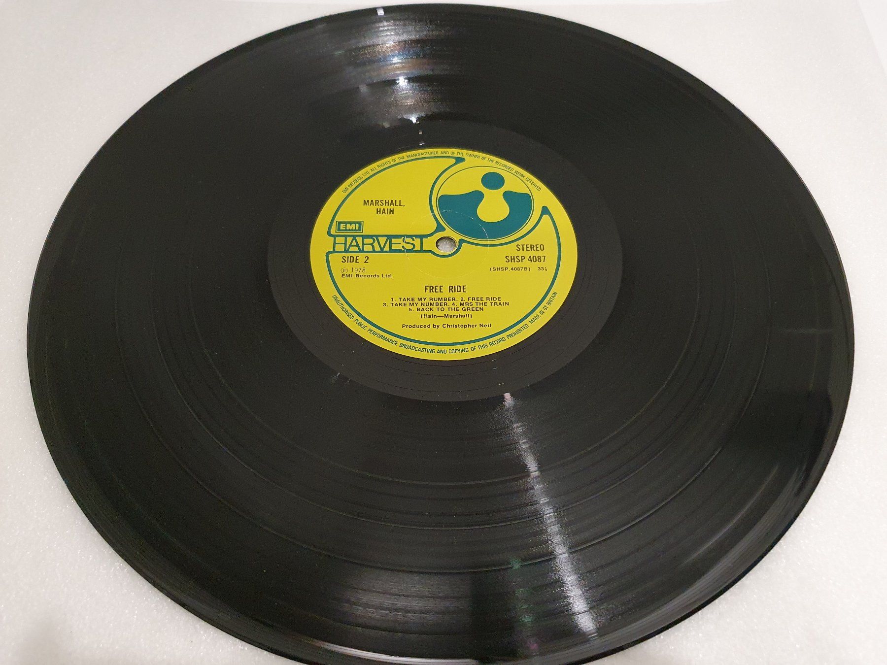 Schallplatten: Marshall Hain – Free Ride – Gebraucht aus Uster von Vinyl-Leidenschaft 7