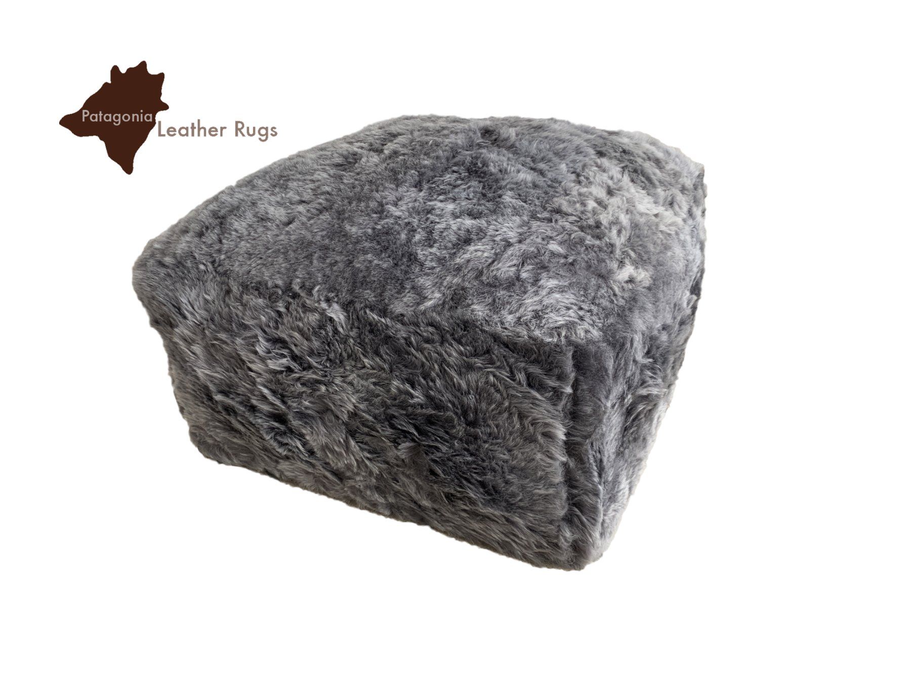 Sgabelli: Lammell Hocker Grau 60 x 60 x 30 cm – Nuovo e nell'imballaggio originale da Arbedo venduto da patagonialeatherrugs 1