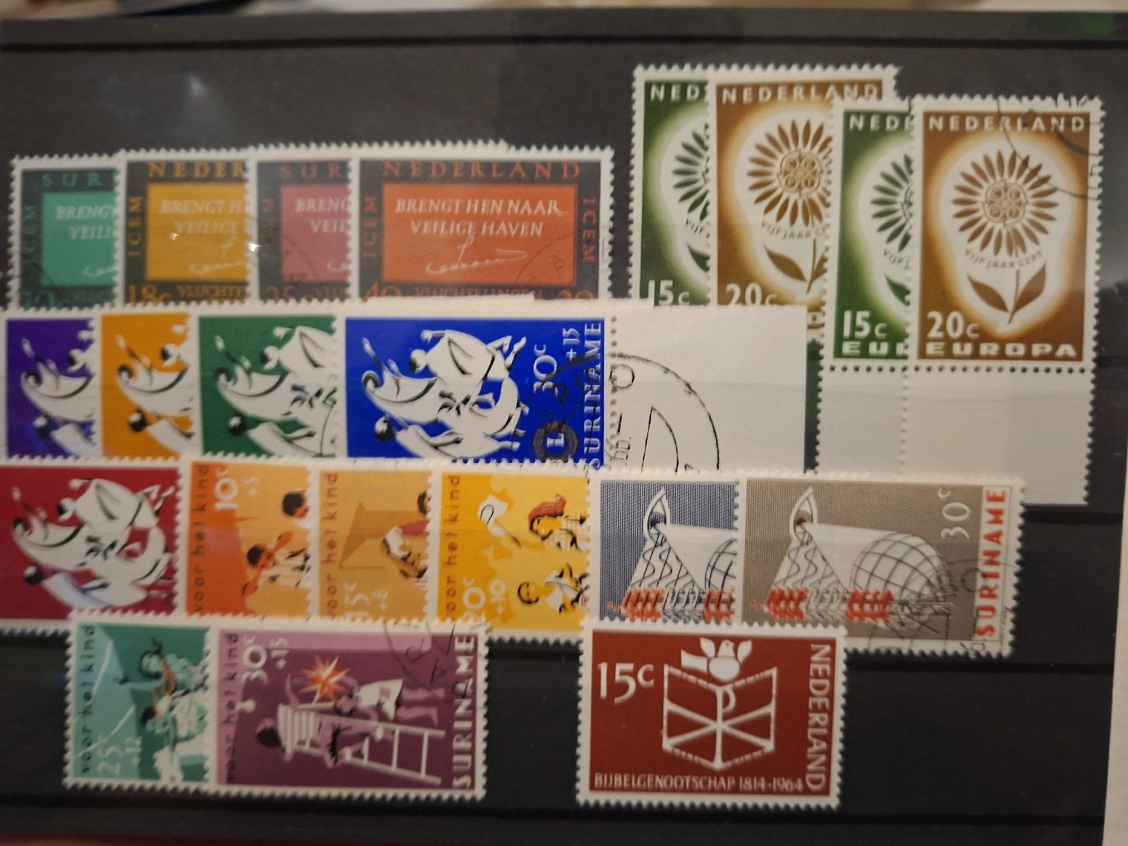 Alle Briefmarken: Lot Nederland  – Gebraucht aus Balgach von SIMEON27