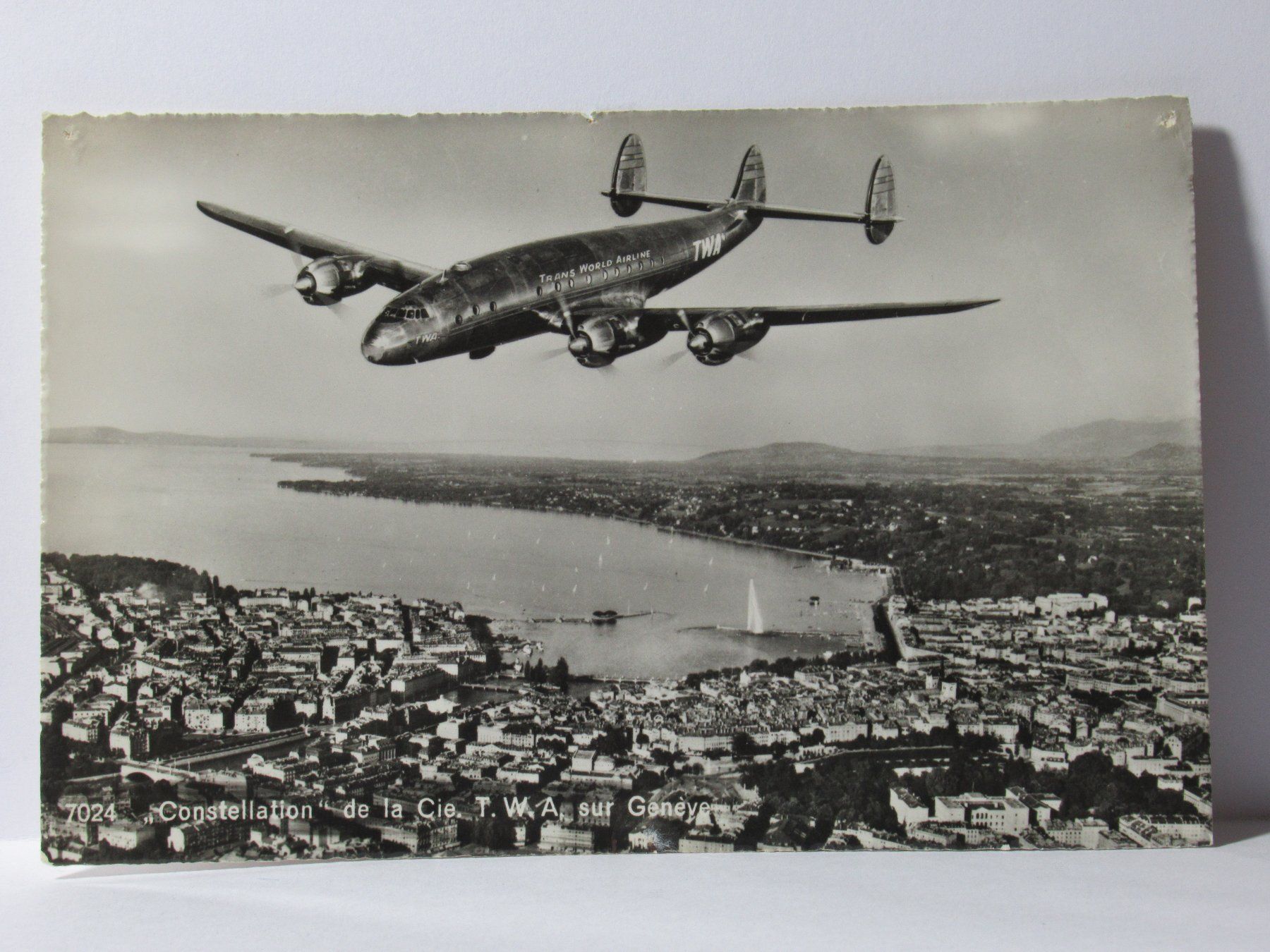 Cartes postales: Flugzeug , T. W. A. sur Genève – Neuf (Voir description) à Grenchen par Bluemchen1900