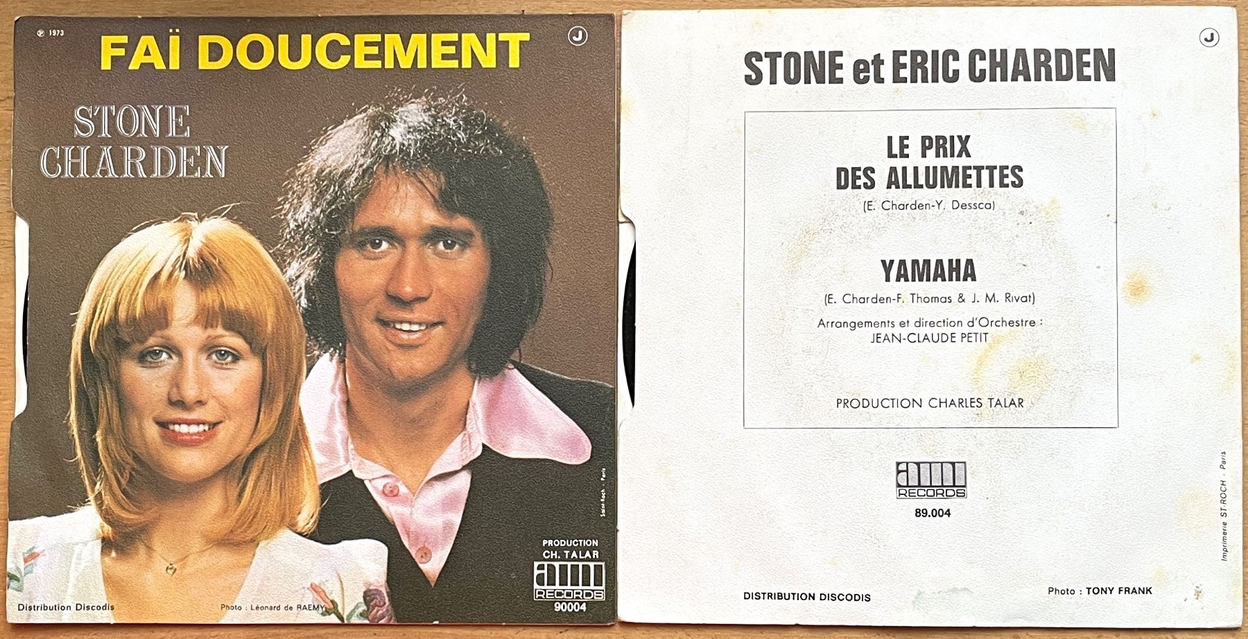 Schallplatten: 2 x 45t.  Stone Charden – Gebraucht aus Renan BE von johncactus 1