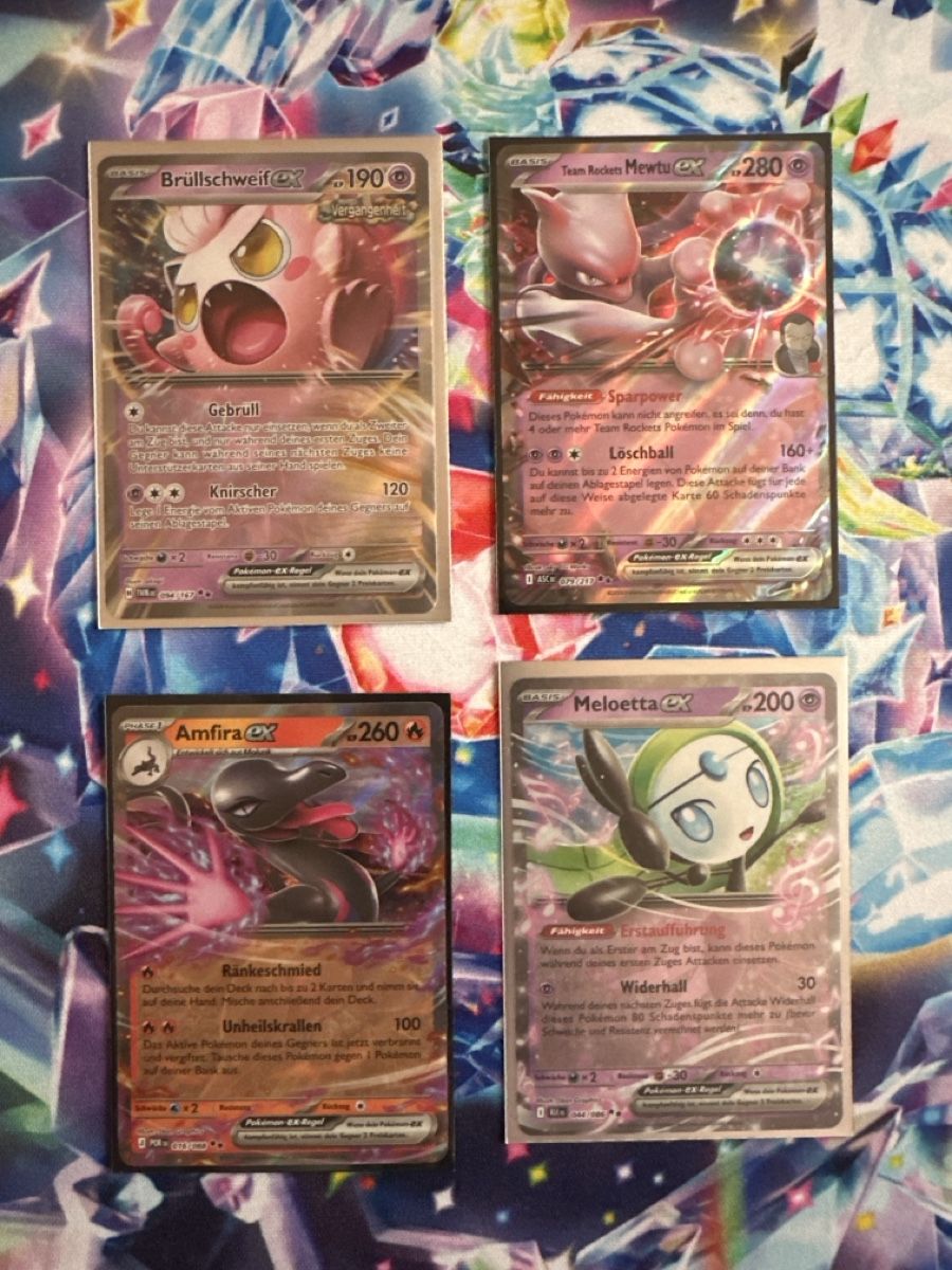 Pokémon Carte collezionabili: 4 Pokémon Sammelkarten EX – Nuovo (secondo la descrizione) da Muttenz venduto da SarahLisa01